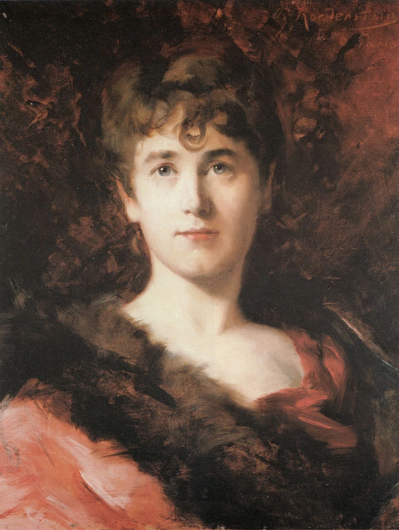 Ritratto di Gertrude Angela Kingston, nata Konstam - Hofheim am Taunus, Stadtmuseum